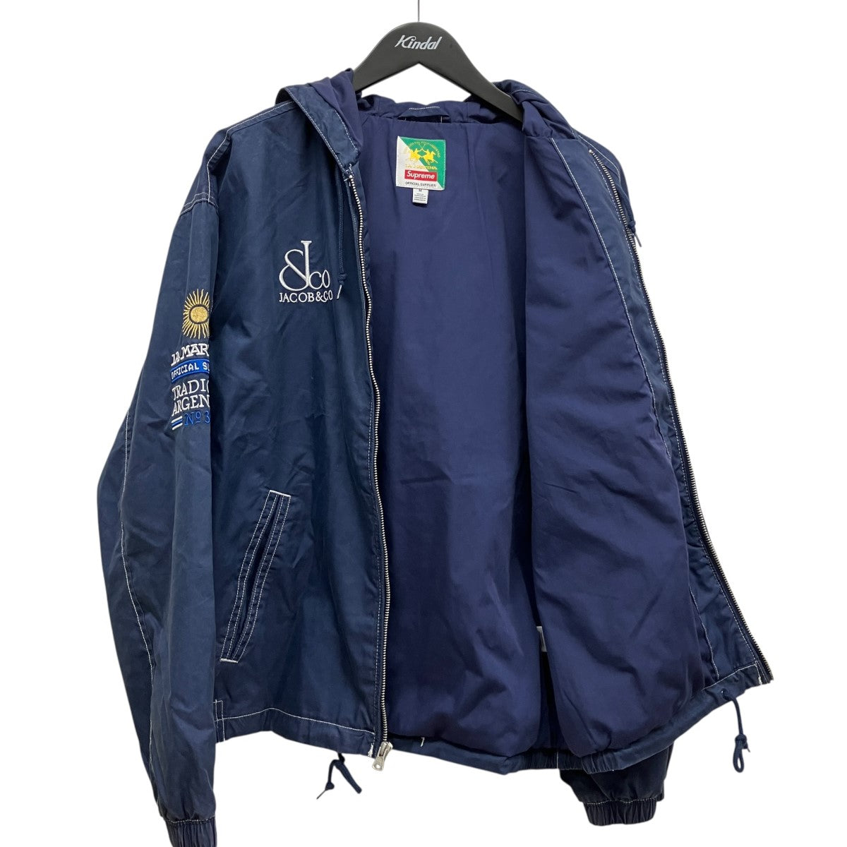 26SSLightweight Hooded JacketジップアップナイロンジャケットSUP-SS26-WEEK16-012