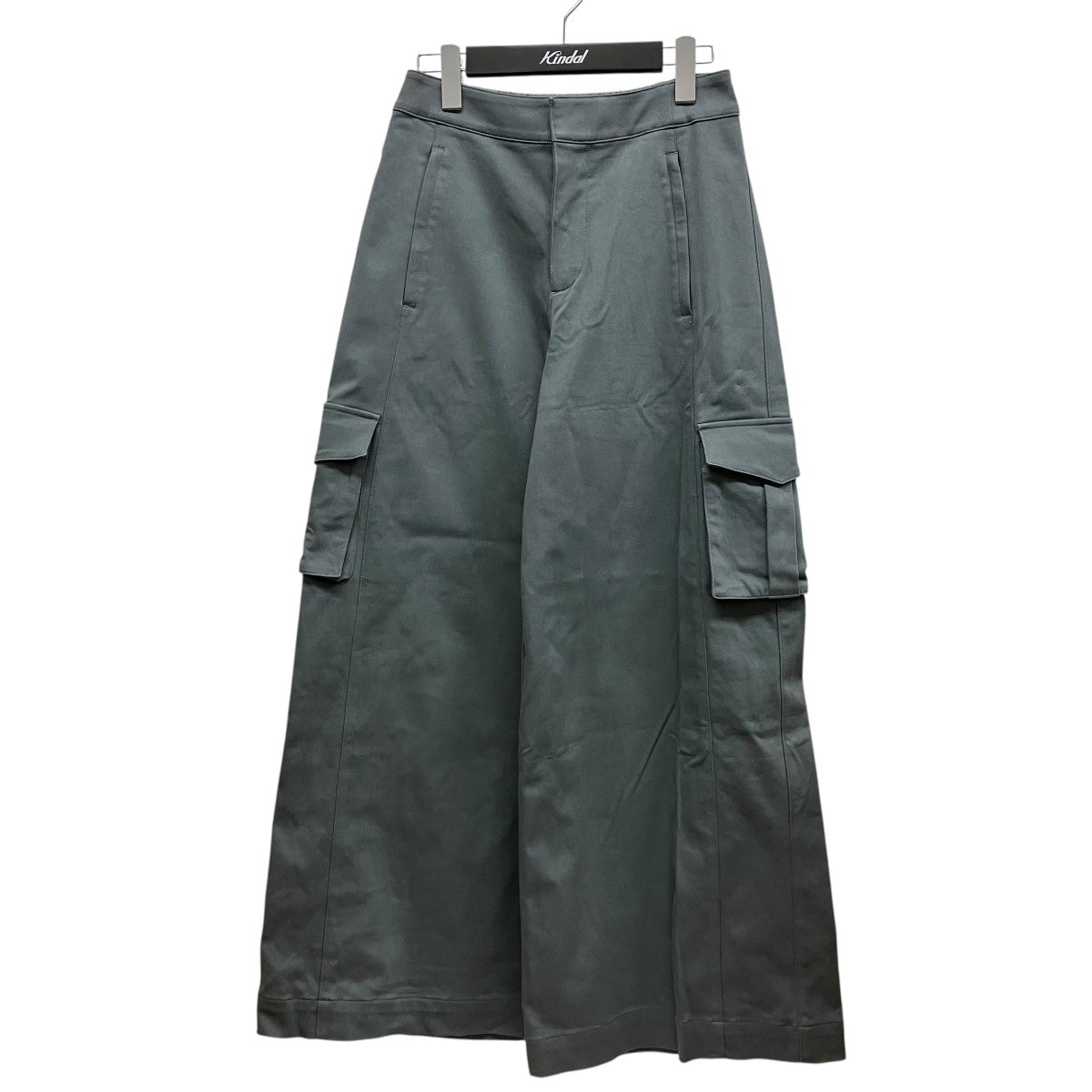High-Waist Show Off Cargo Wide Leg Trouserコットン／ポリエステルカーゴパンツW54186R