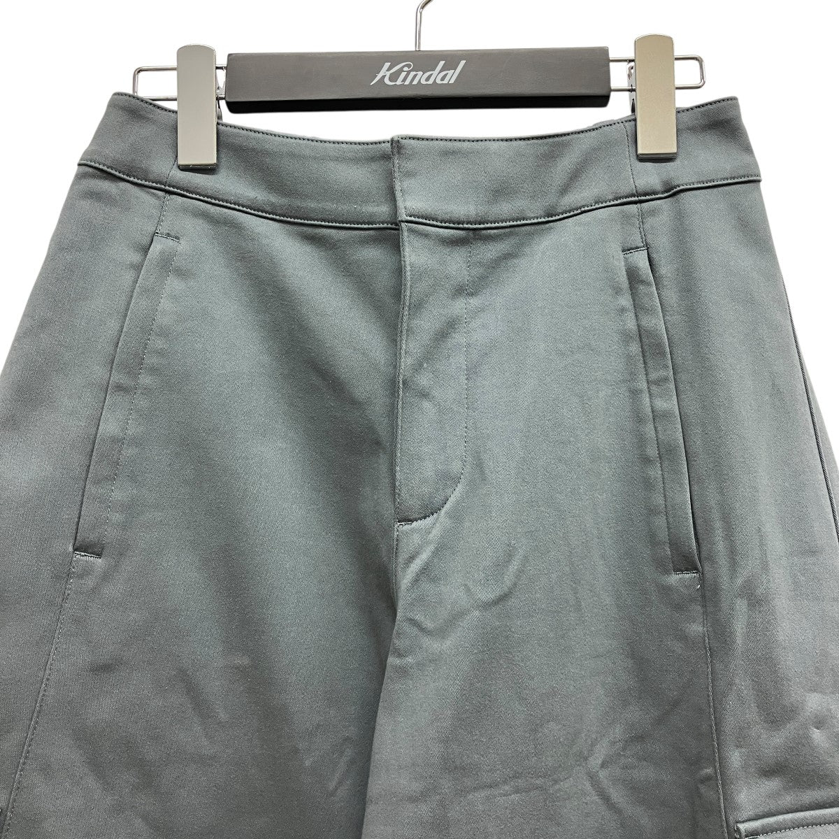 High-Waist Show Off Cargo Wide Leg Trouserコットン／ポリエステルカーゴパンツW54186R