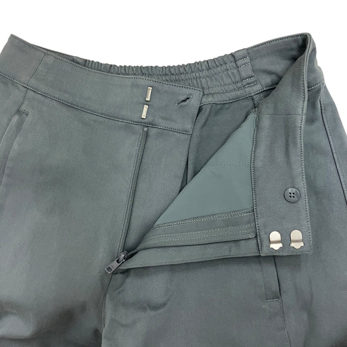 High-Waist Show Off Cargo Wide Leg Trouserコットン／ポリエステルカーゴパンツW54186R