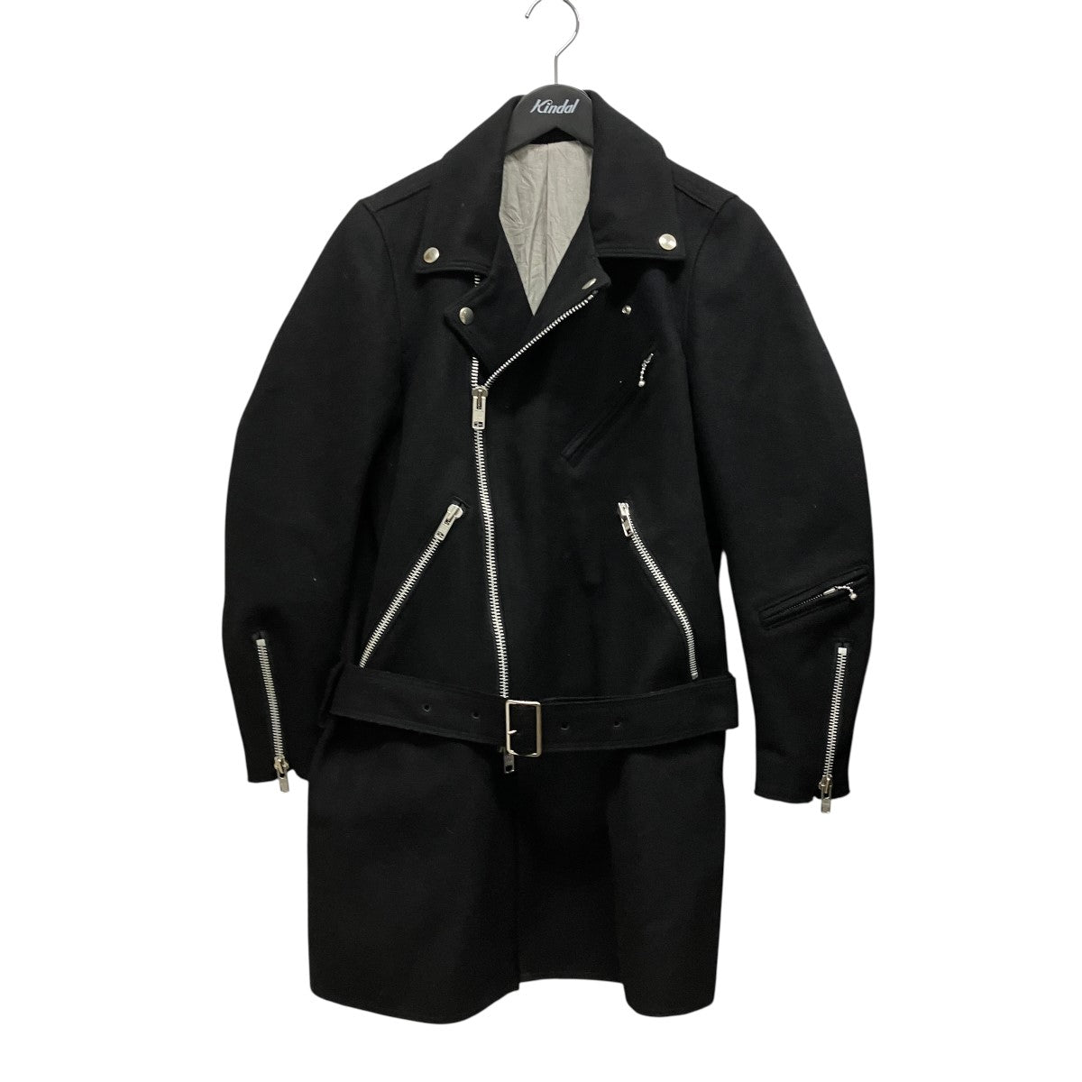 17AWNeedle Punch Melton Riders Coatライダース コートVI-2825-06