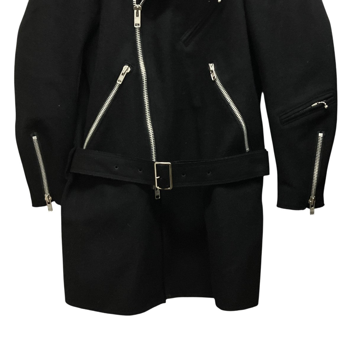 17AWNeedle Punch Melton Riders Coatライダース コートVI-2825-06