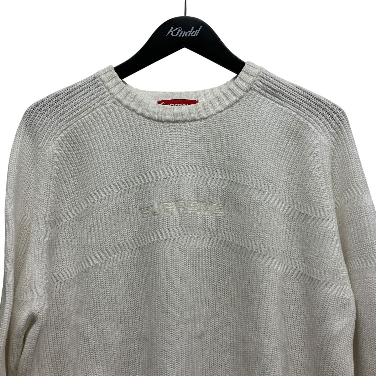 18SSChest Stripe Raglan Sweaterストライプラグランセーター