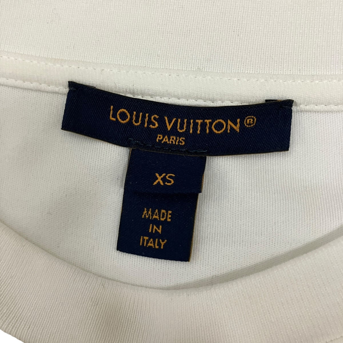LOUIS VUITTON 26SSエンブロイダリーシグネチャークロップドTシャツRW261WW UOL FUTI01 古着・中古-6枚目のアイテム画像
