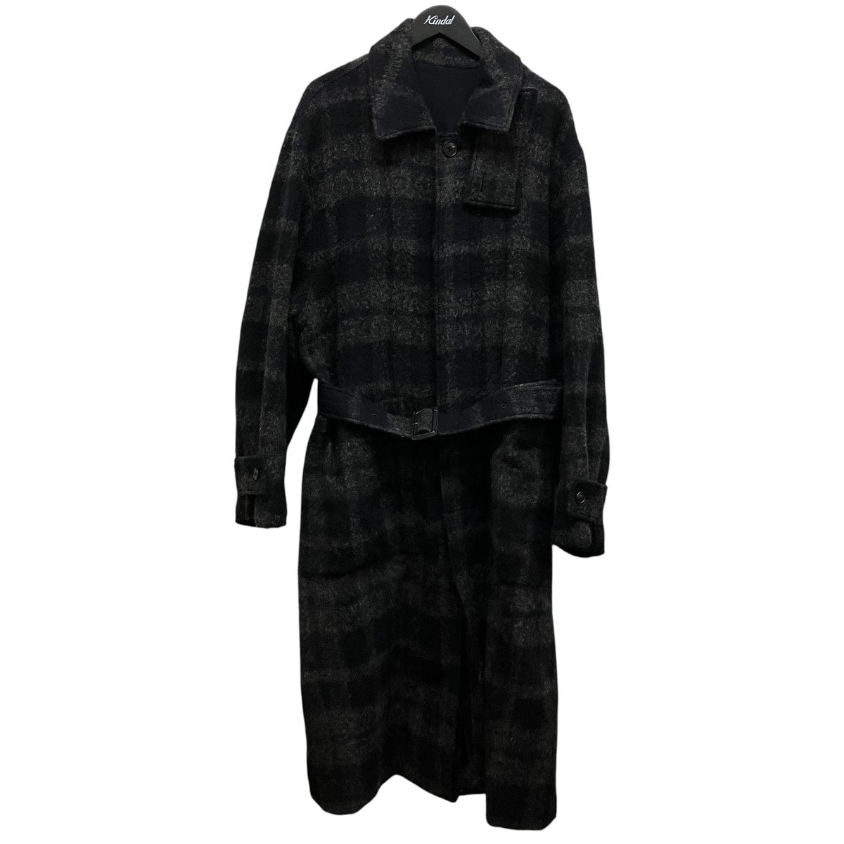 OVERSIZED BLANKET COATレイヤードウールコートST.275-2