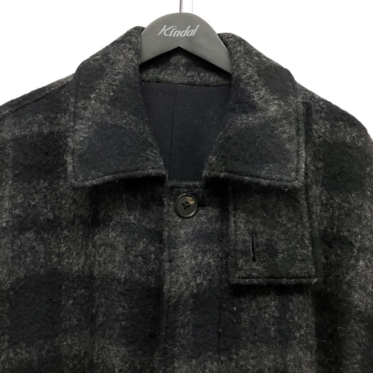 OVERSIZED BLANKET COATレイヤードウールコートST.275-2