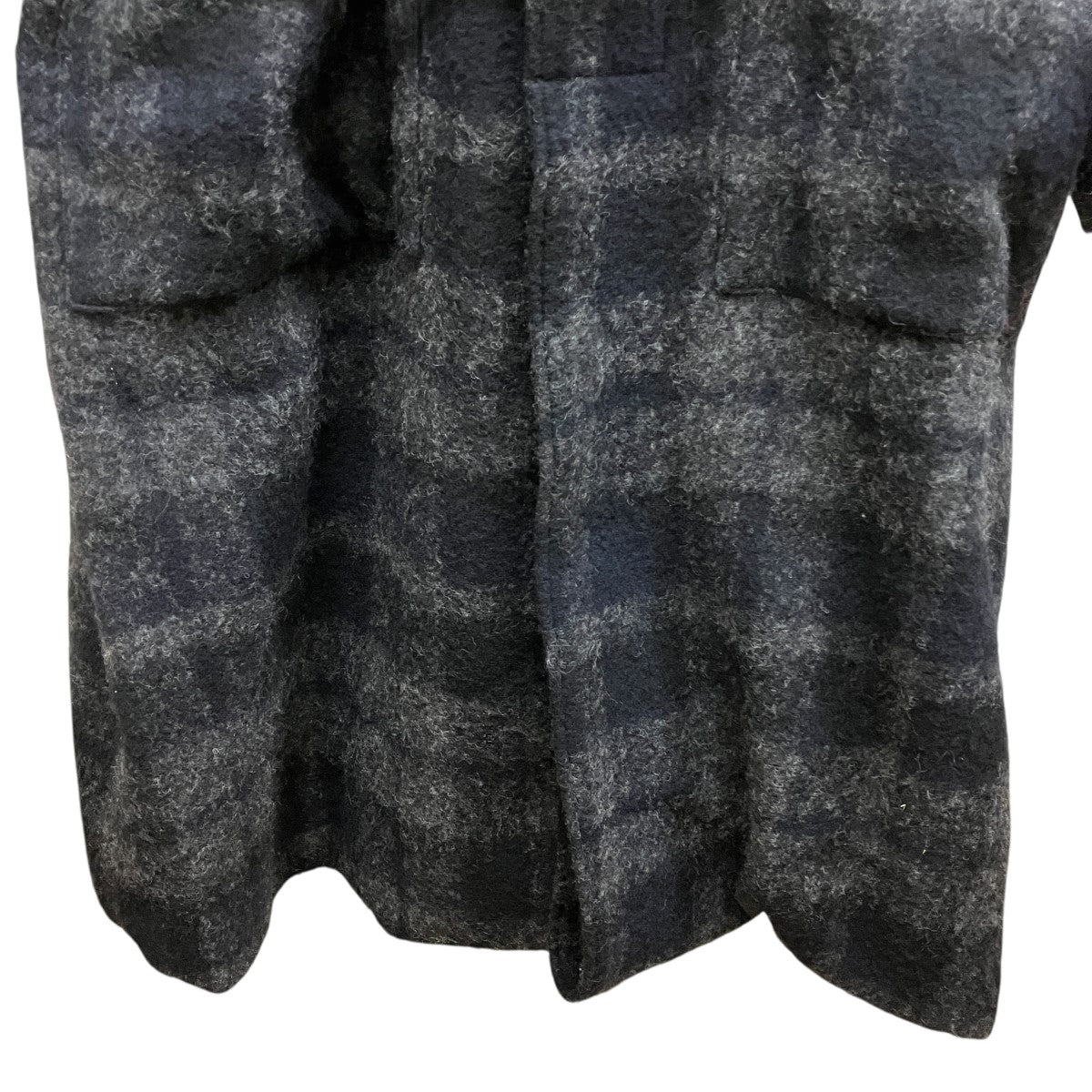 OVERSIZED BLANKET COATレイヤードウールコートST.275-2