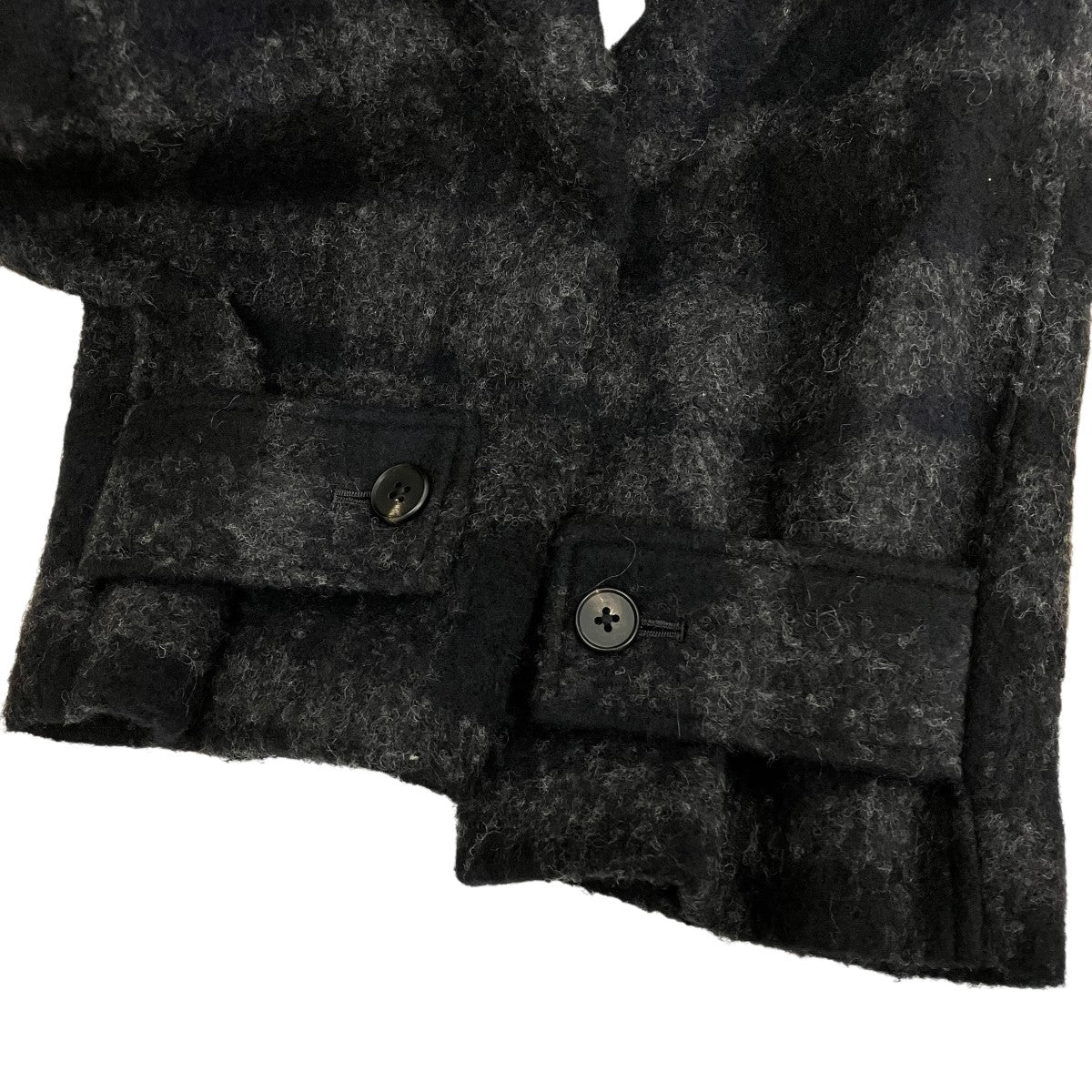 OVERSIZED BLANKET COATレイヤードウールコートST.275-2