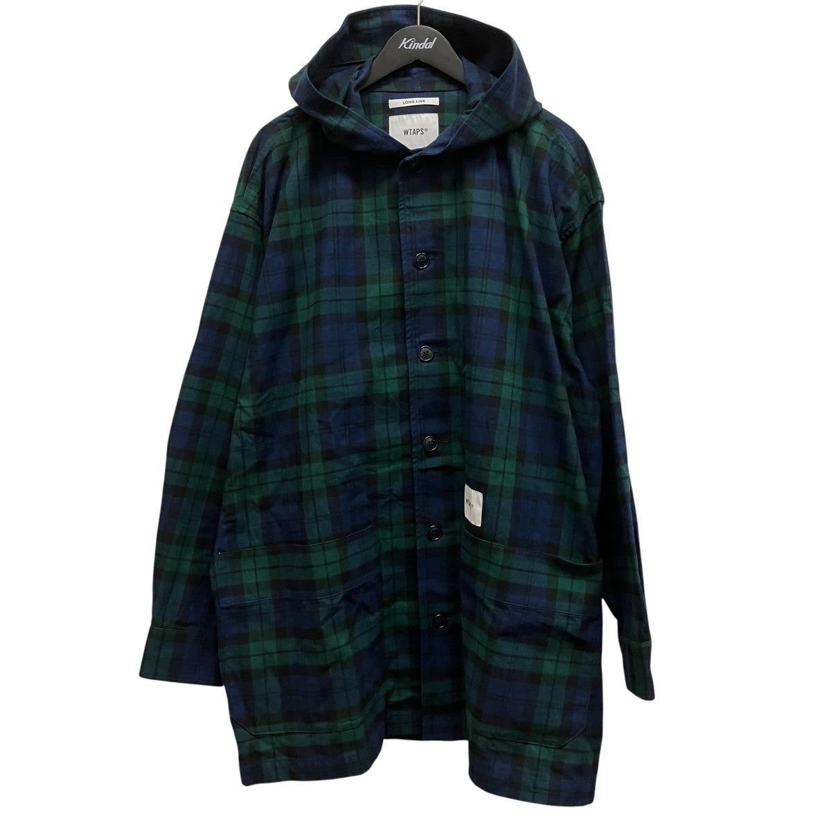 Bout Jacketバックロゴチェックフランネルボートジャケット221TQDT-JKM02