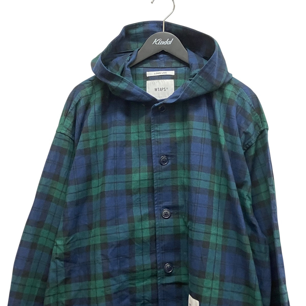 WTAPS(ダブルタップス) Bout Jacketバックロゴチェックフランネル