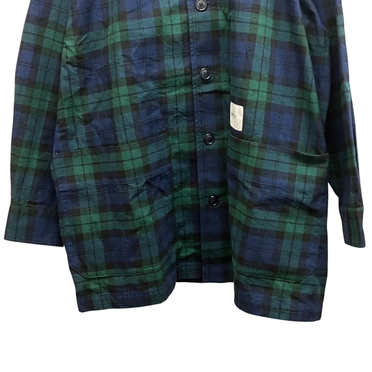WTAPS(ダブルタップス) Bout Jacketバックロゴチェックフランネル