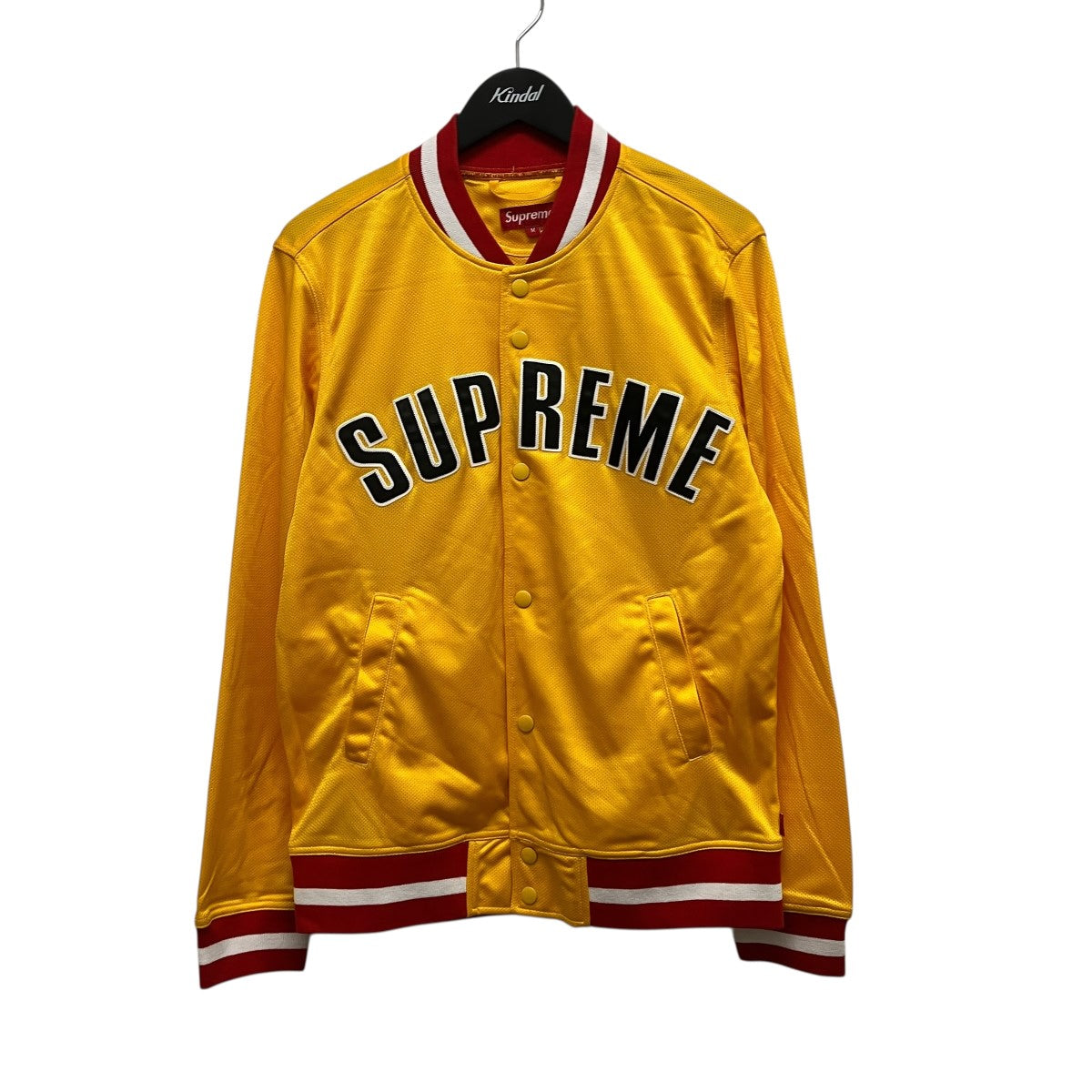 15SSMesh Varsity Jacketロゴメッシュスタジャン