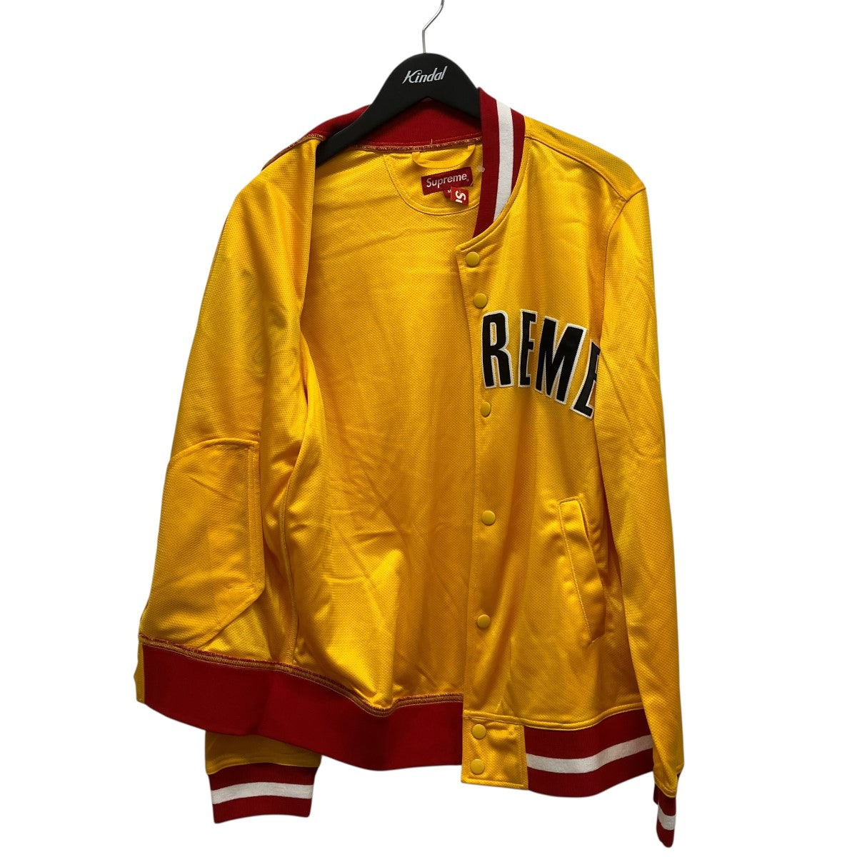 15SSMesh Varsity Jacketロゴメッシュスタジャン
