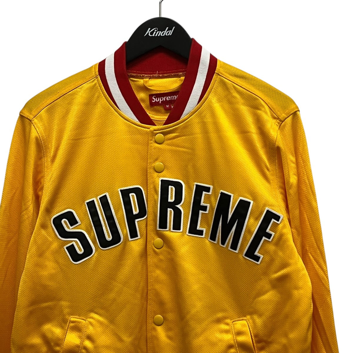 15SSMesh Varsity Jacketロゴメッシュスタジャン
