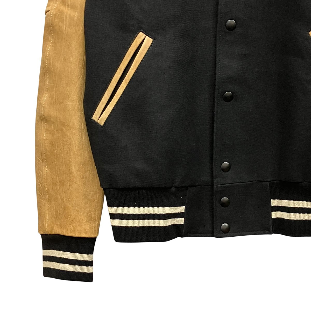 16SSVarsity Leather JacketヴァーシティレザージャケットS30AM0336