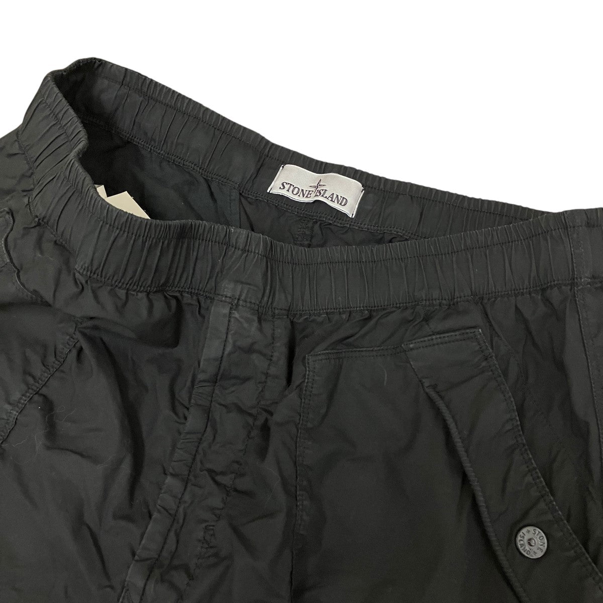STRETCH COTTON TELA ’PARACADUTE’’ GARMENT DYEDロゴパッチイージーカーゴパンツK1S153100017 S0003