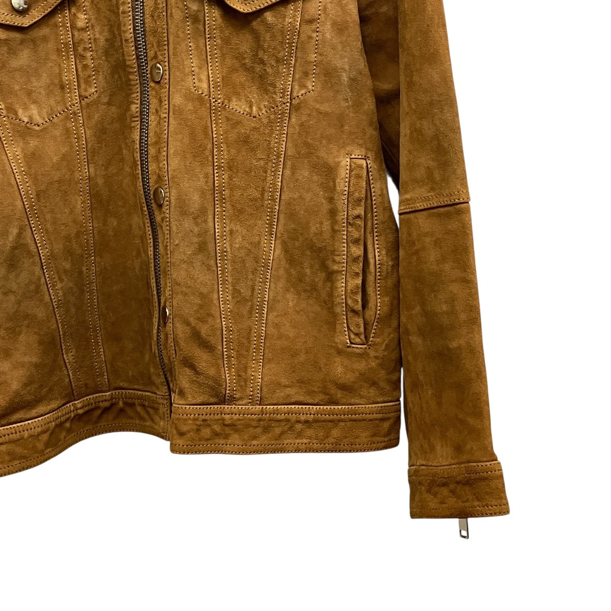 SUEDE LEATHER L-DEAN JACKET STUDSスタッズスウェードレザー ジャケット