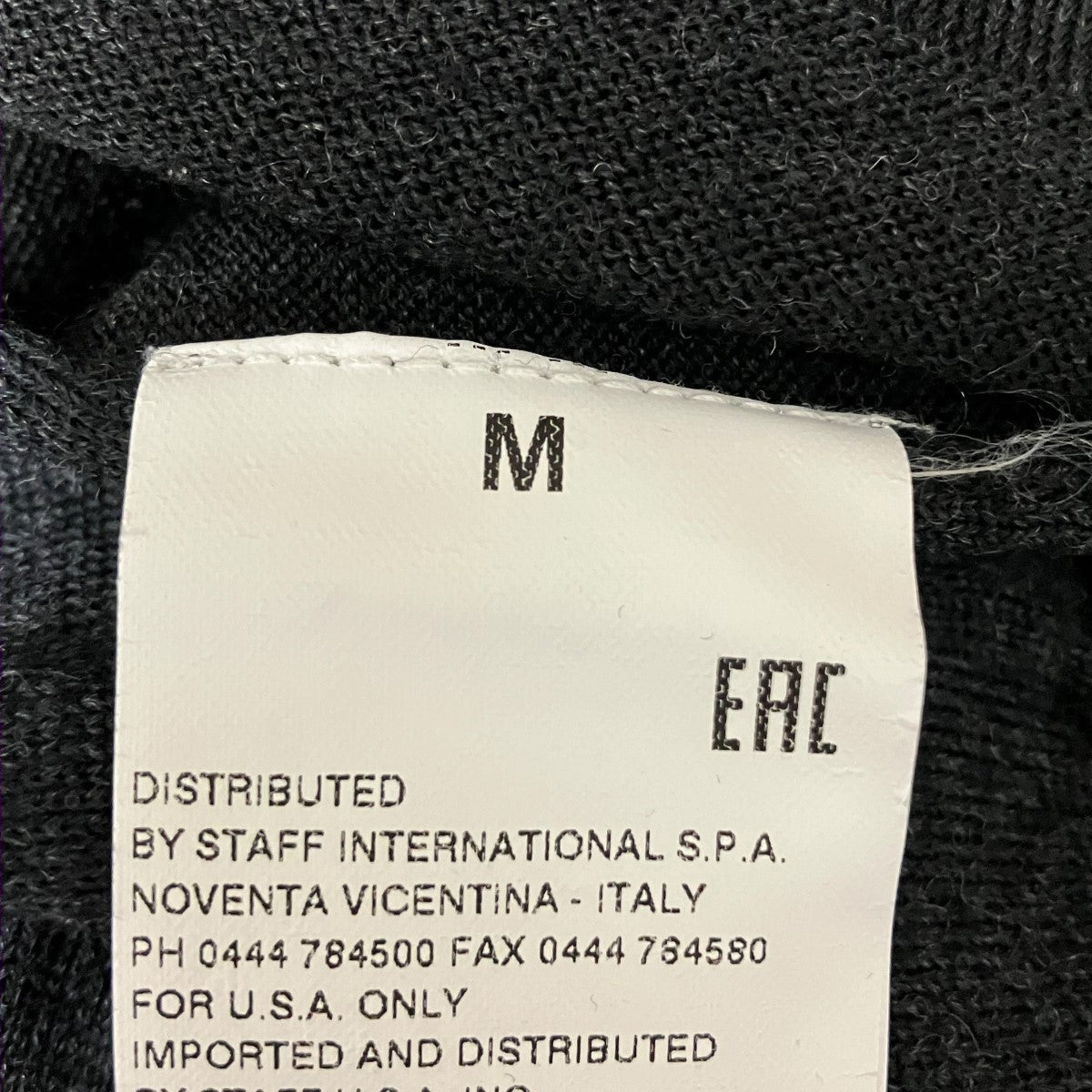 Maison Margiela 14 16AWウール配色ニットS50HA0650 古着・中古-6枚目のアイテム画像