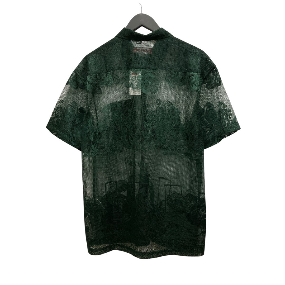 25SSLast Supper Lace S S Shirtレース半袖シャツ