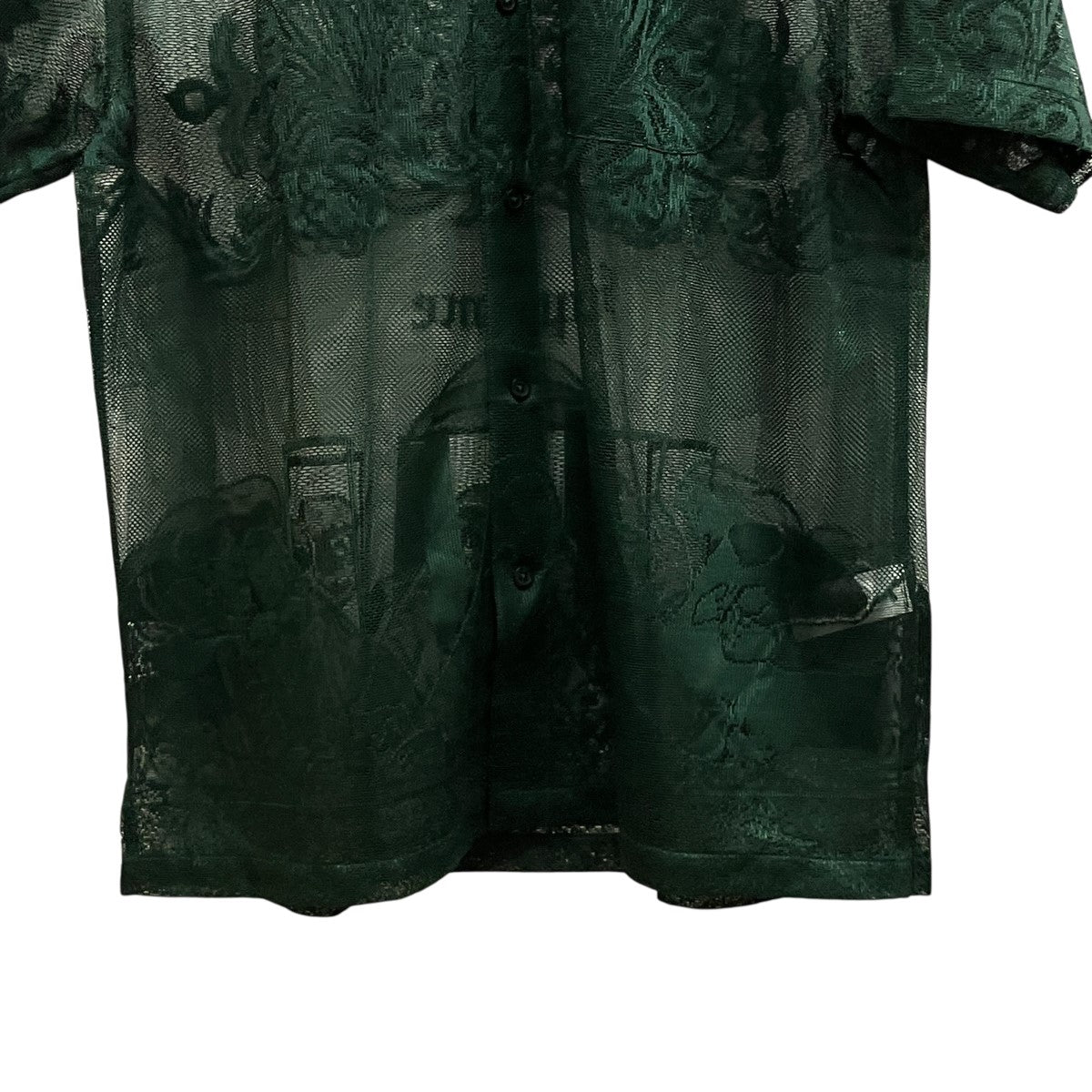 25SSLast Supper Lace S S Shirtレース半袖シャツ