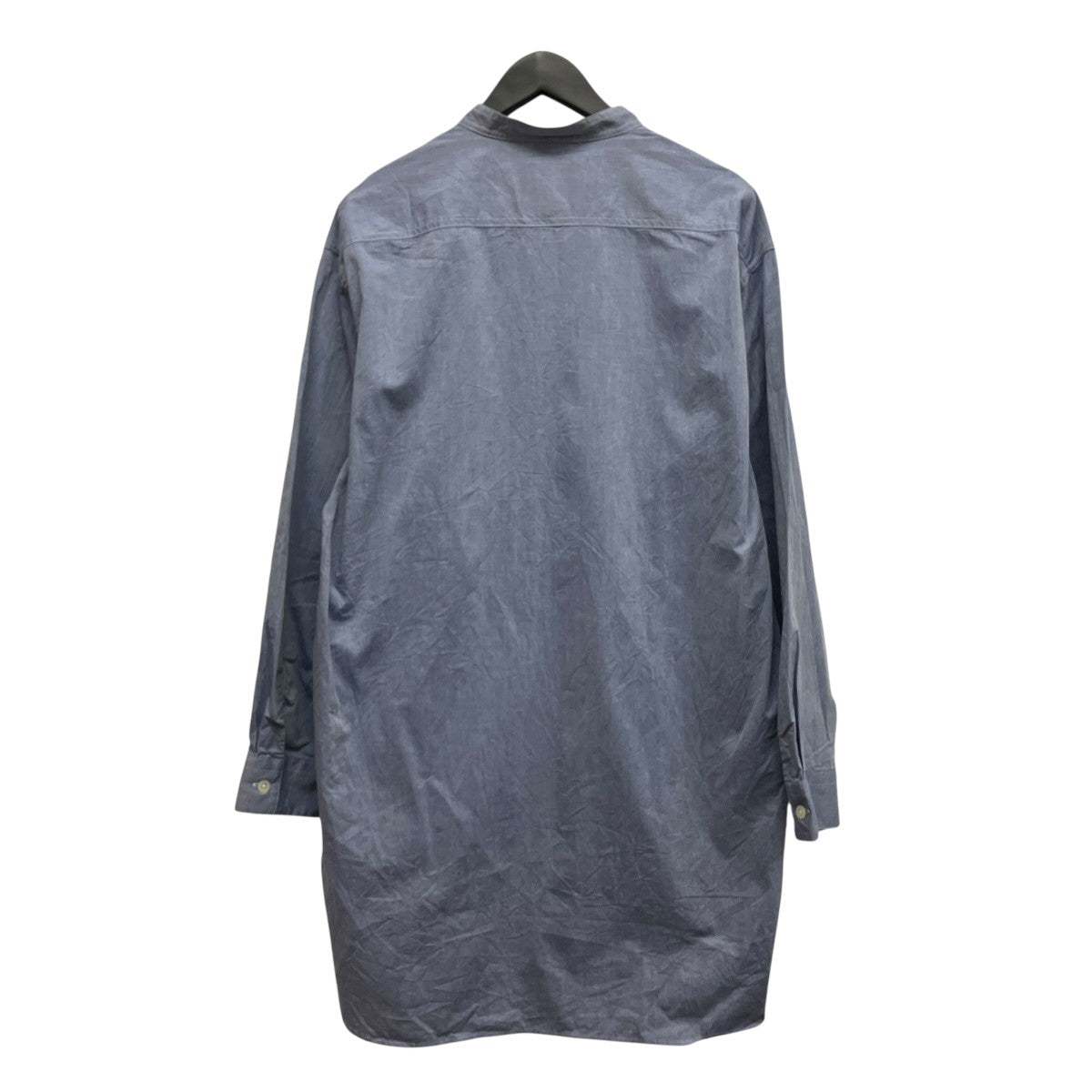 WTAPS(ダブルタップス) BIB LS COTTON．CHAMBRAYバンドカラーシャツ