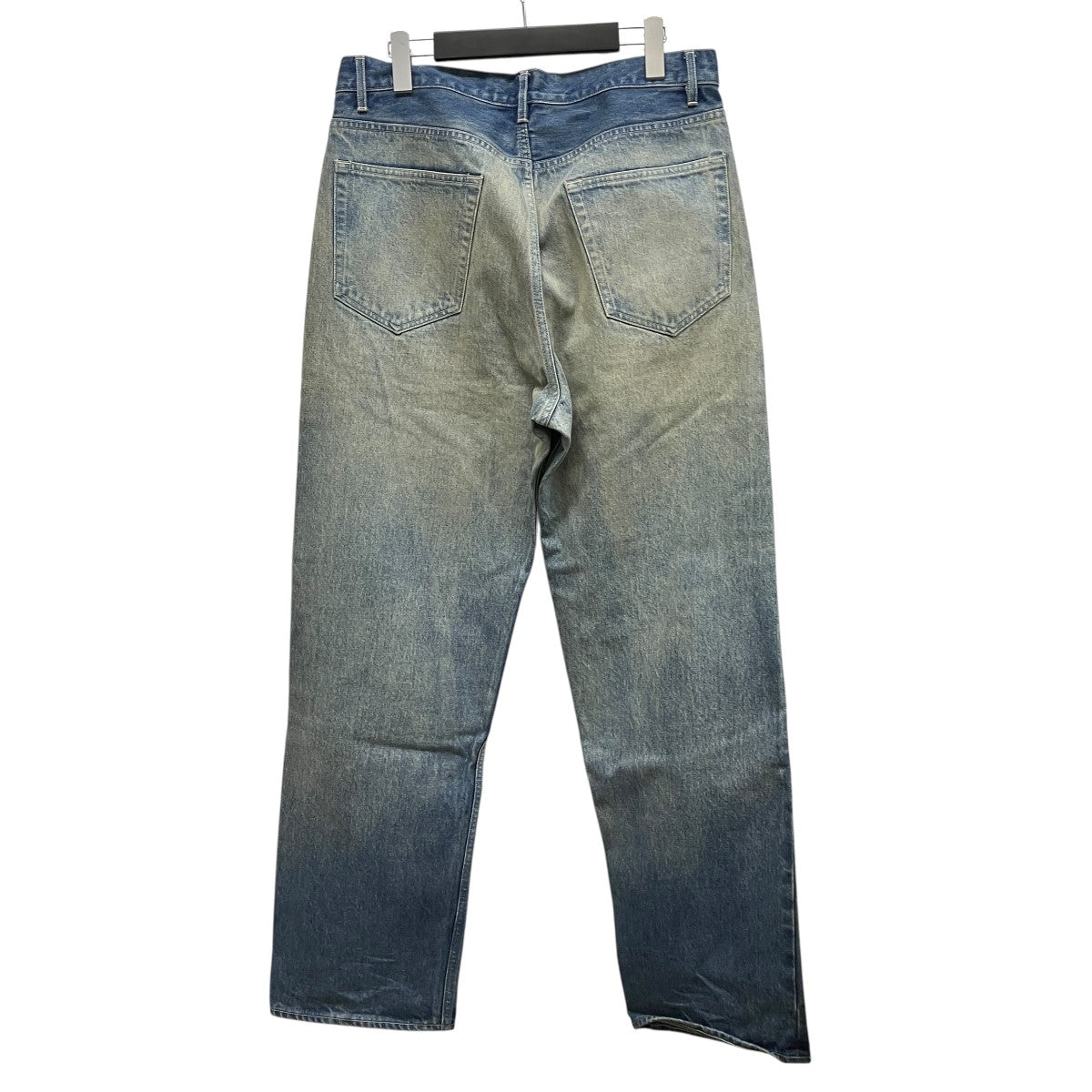 24AWSELVEDGE FADED HEAVY DENIM WIDE PANTSデニムパンツA24AP02DH