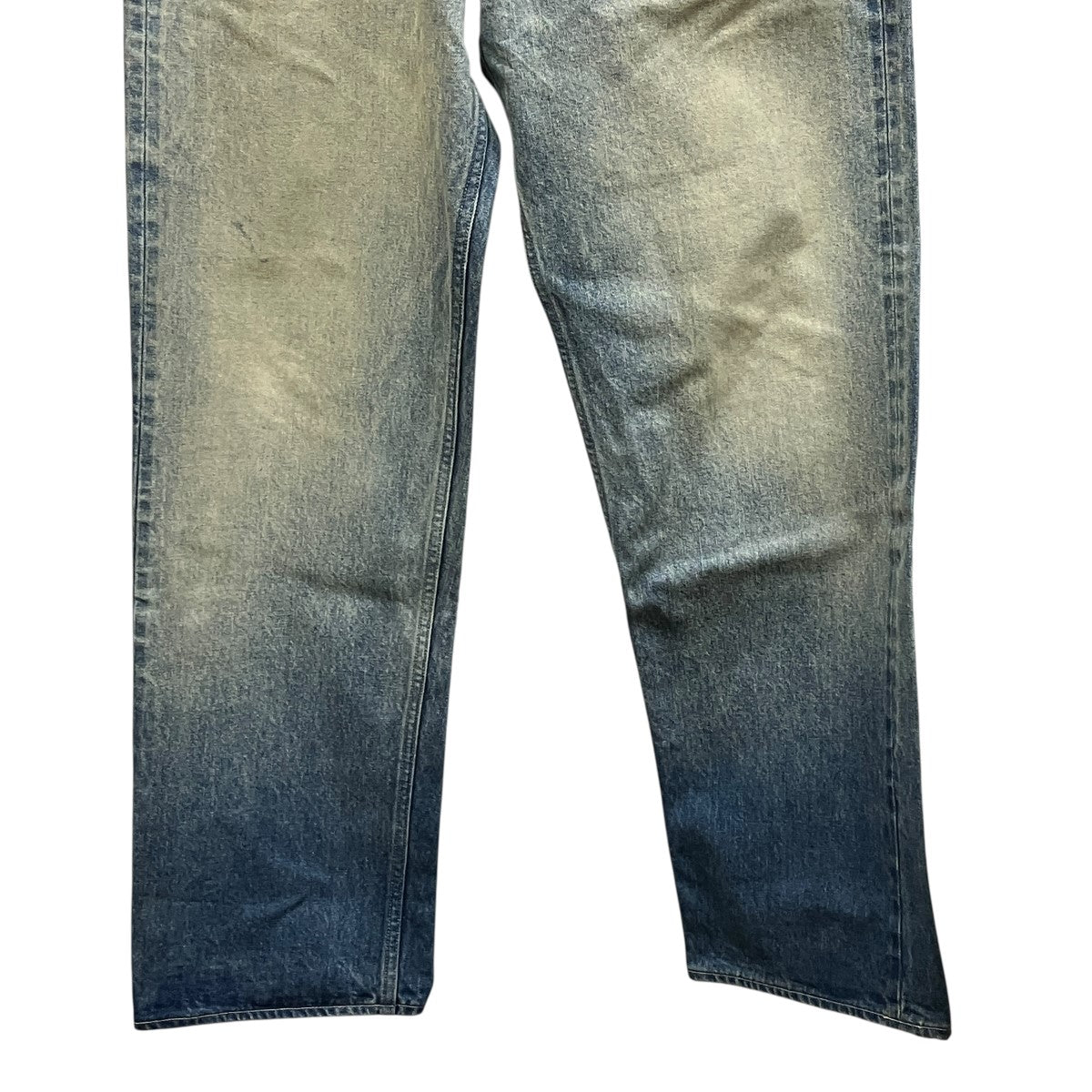 24AWSELVEDGE FADED HEAVY DENIM WIDE PANTSデニムパンツA24AP02DH