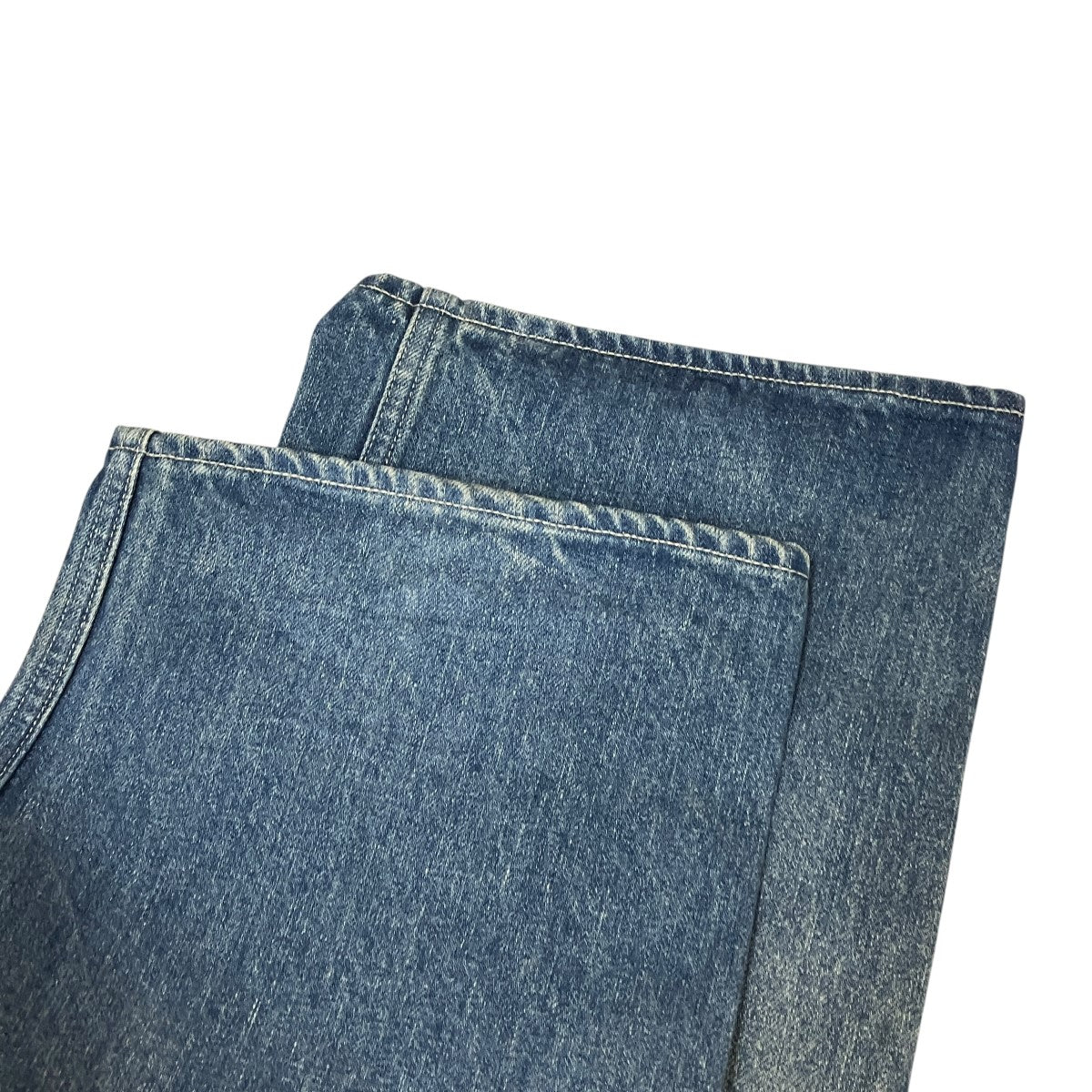 24AWSELVEDGE FADED HEAVY DENIM WIDE PANTSデニムパンツA24AP02DH