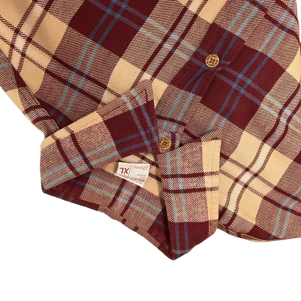 70sチェックシャツ