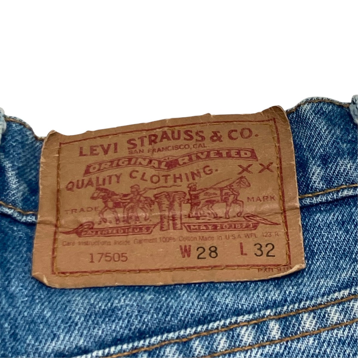 USA製 ボタン裏刻印532 92年製 505デニムパンツ