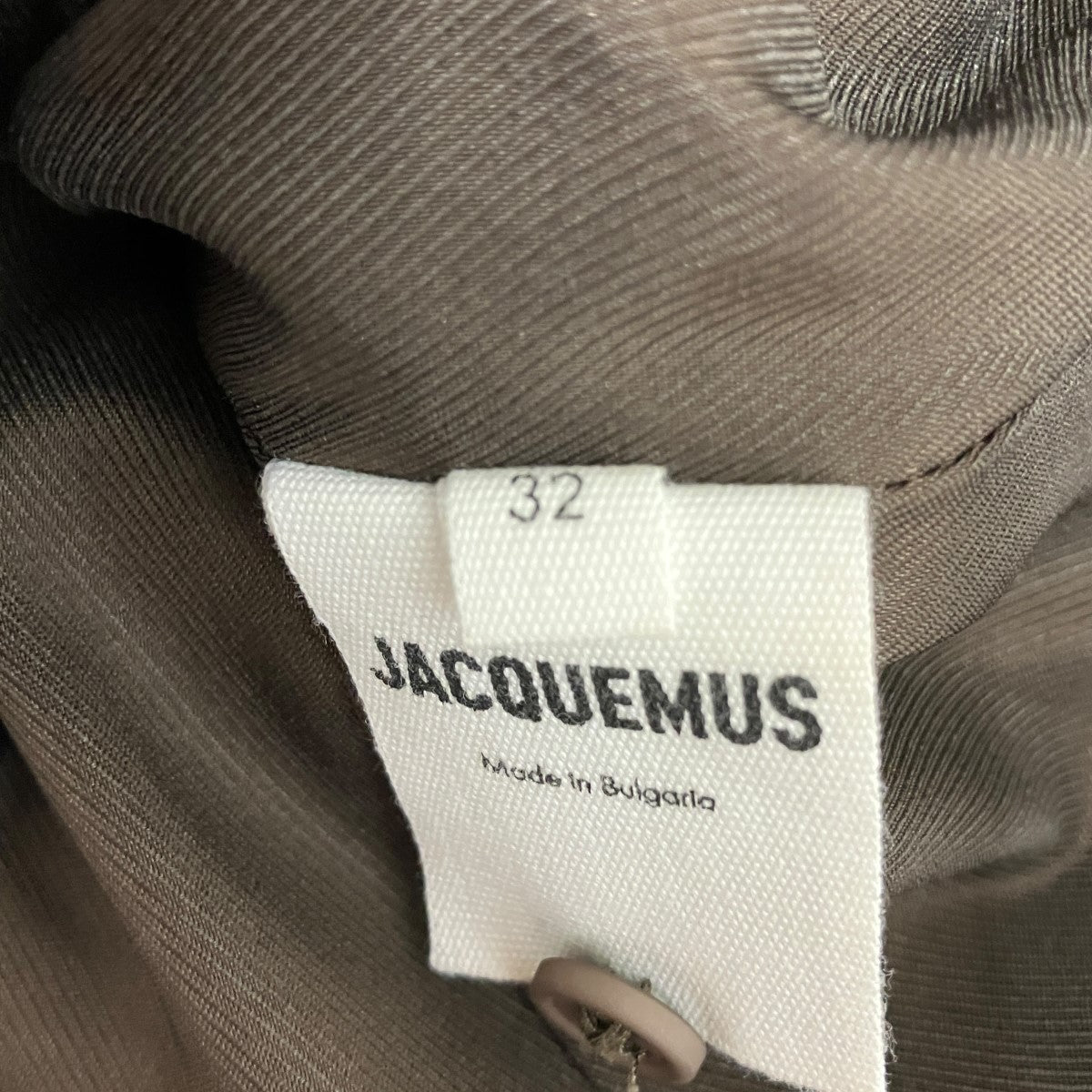 Crema Fitted Buttoned Jacketアームスリットシャツジャケット