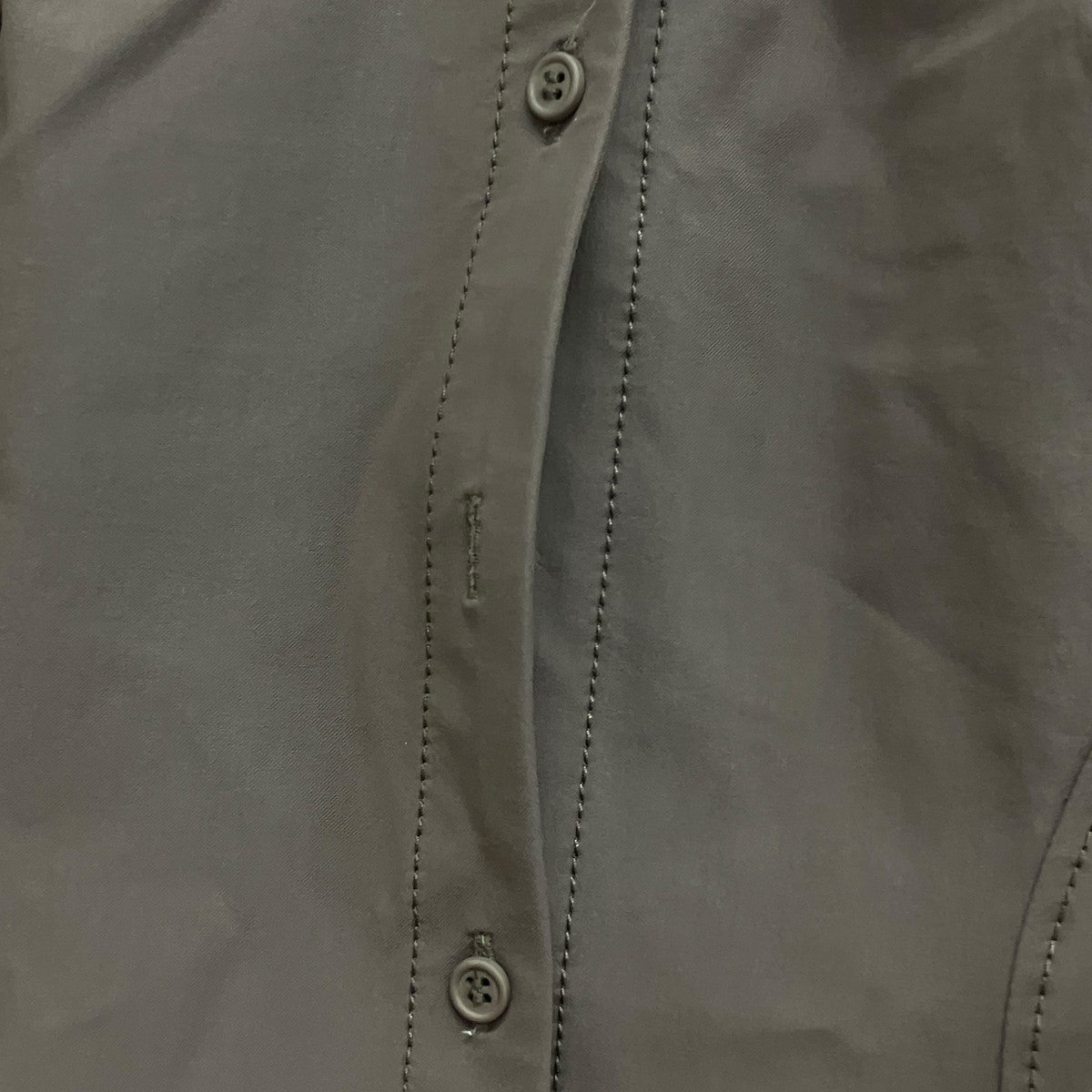 Crema Fitted Buttoned Jacketアームスリットシャツジャケット