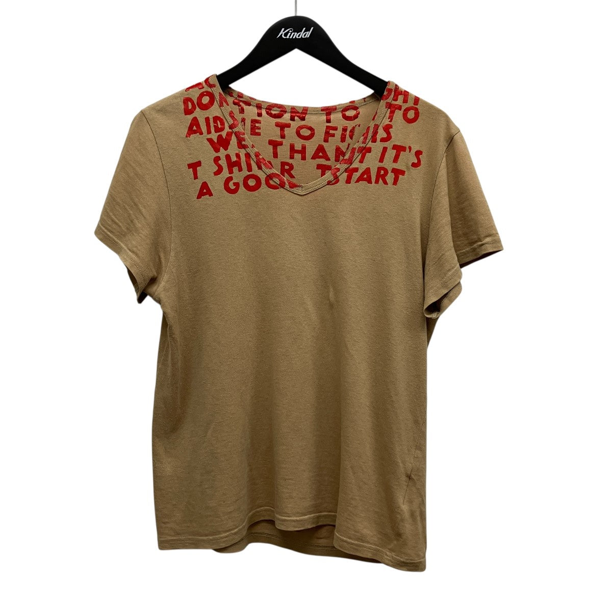VネックエイズTシャツ
