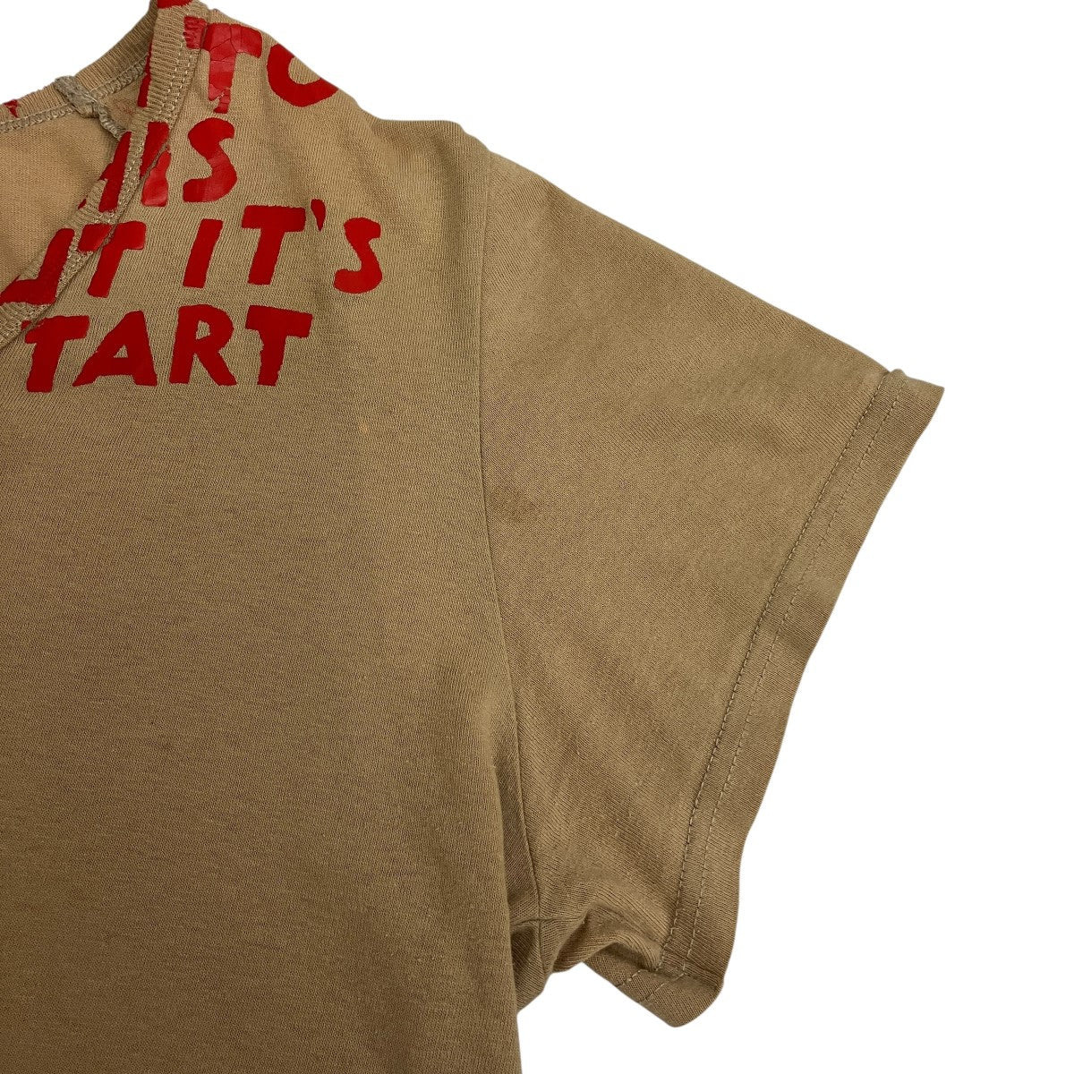 VネックエイズTシャツ