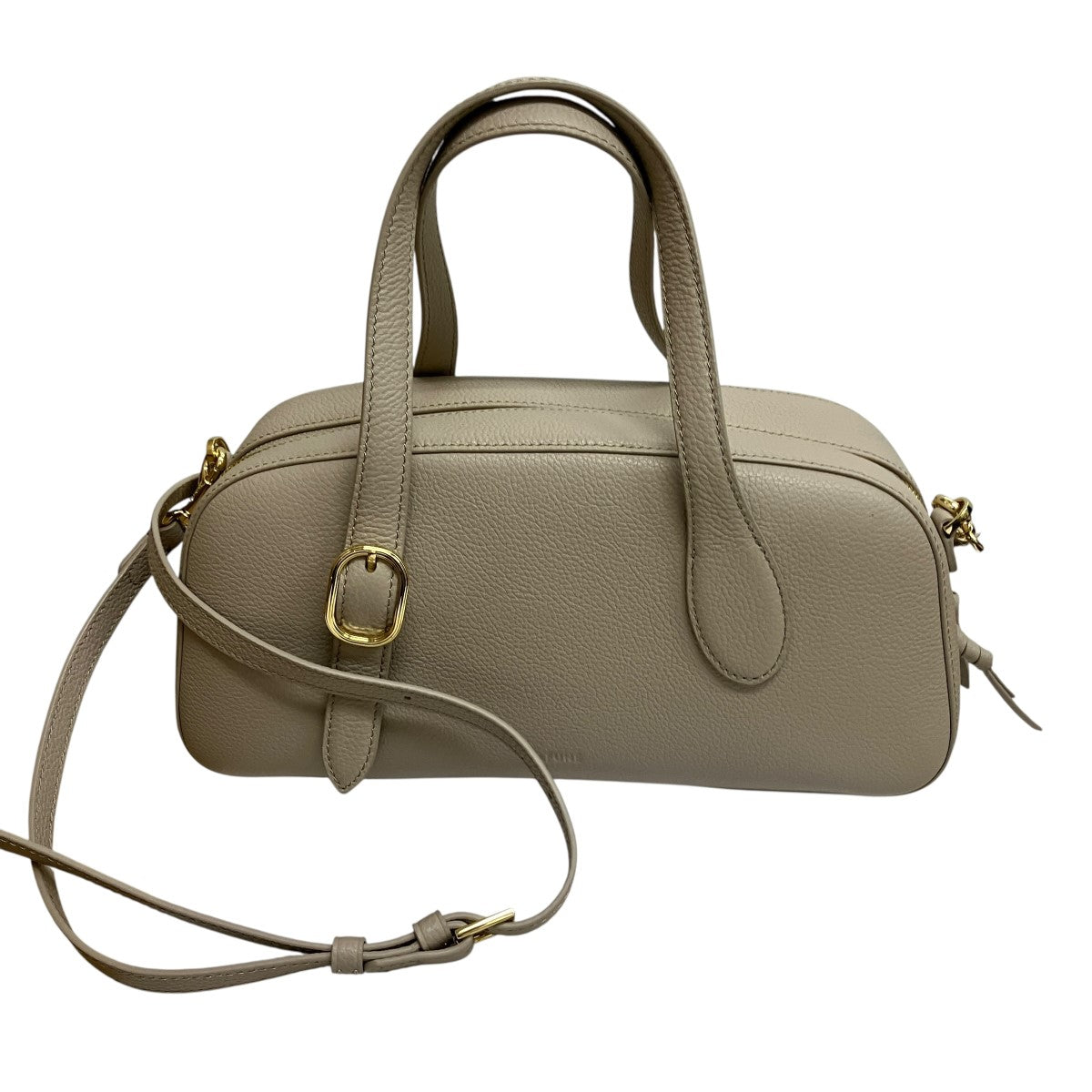 Small Asra Boston Bagレザーハンドバッグ