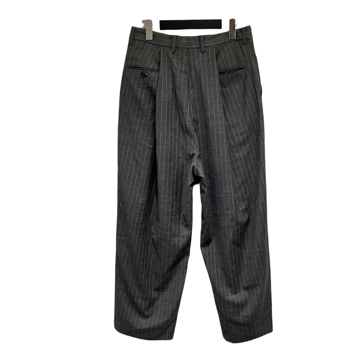 1 TUCK PANTSストライプパンツ22FWS01
