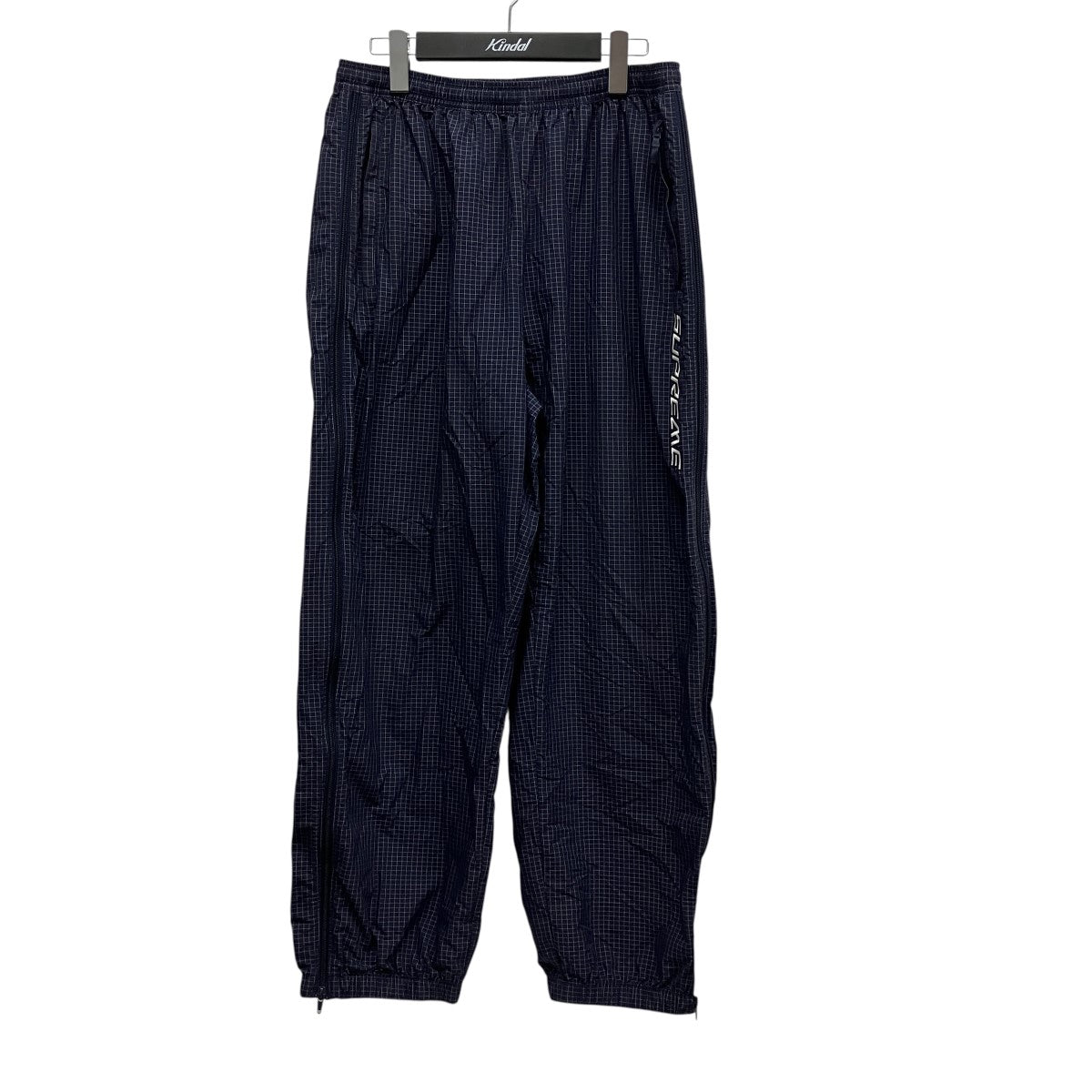 26SSRipstop Warm Pantギンガムチェックナイロンイージーパンツ