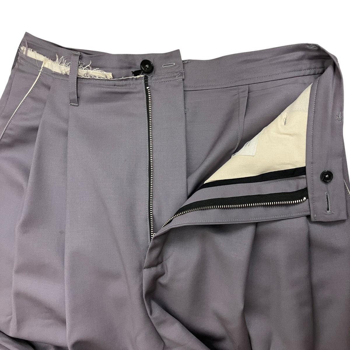 018 SUIT PANTSダメージ加工パンツ