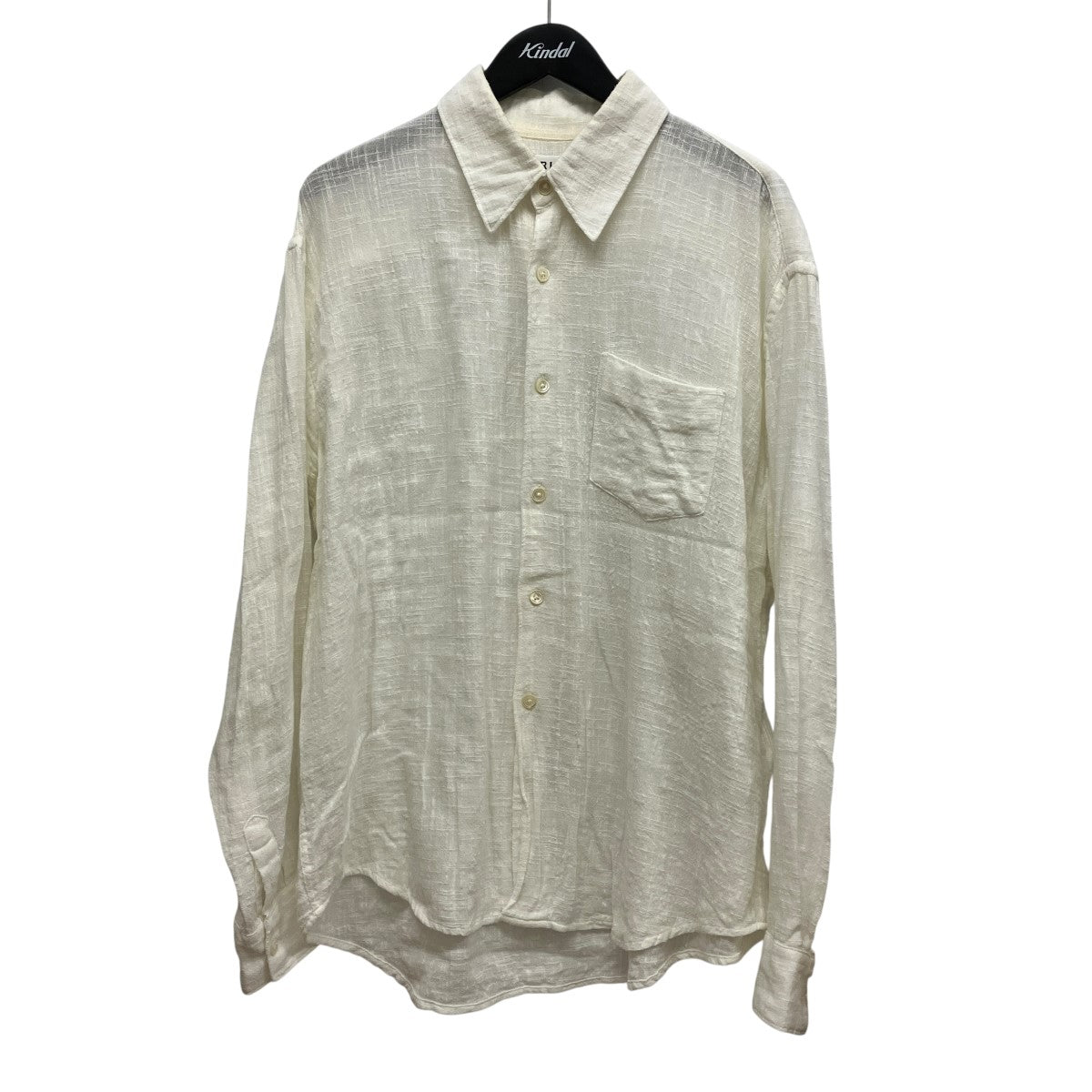 COCO SHIRTリネンロングスリーブシャツM2222CW