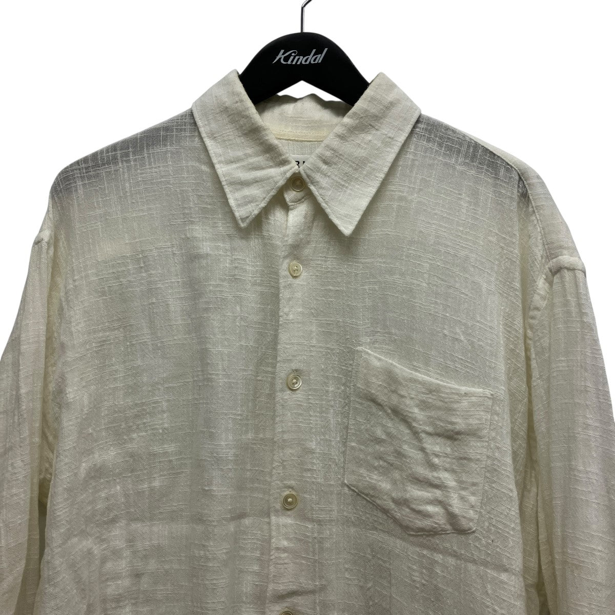 COCO SHIRTリネンロングスリーブシャツM2222CW