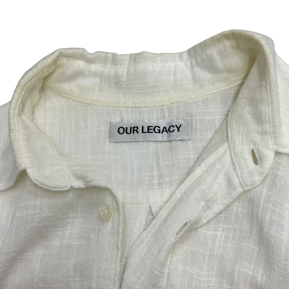 COCO SHIRTリネンロングスリーブシャツM2222CW