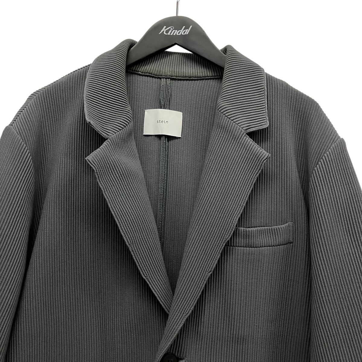 OVERSIZED GRADATION PLEATS JACKETプリーツテ-ラードジャケットST.518