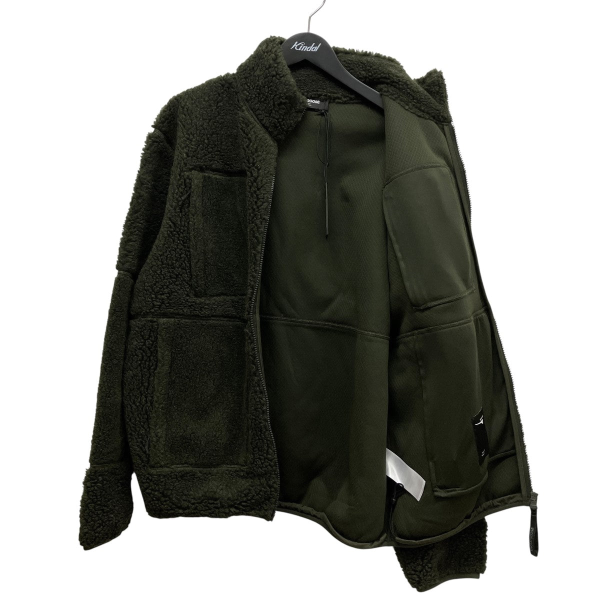 CANADA GOOSE ヴァーティカ フリースジップアップフリースボアジャケット1656MCD 古着・中古-5枚目のアイテム画像