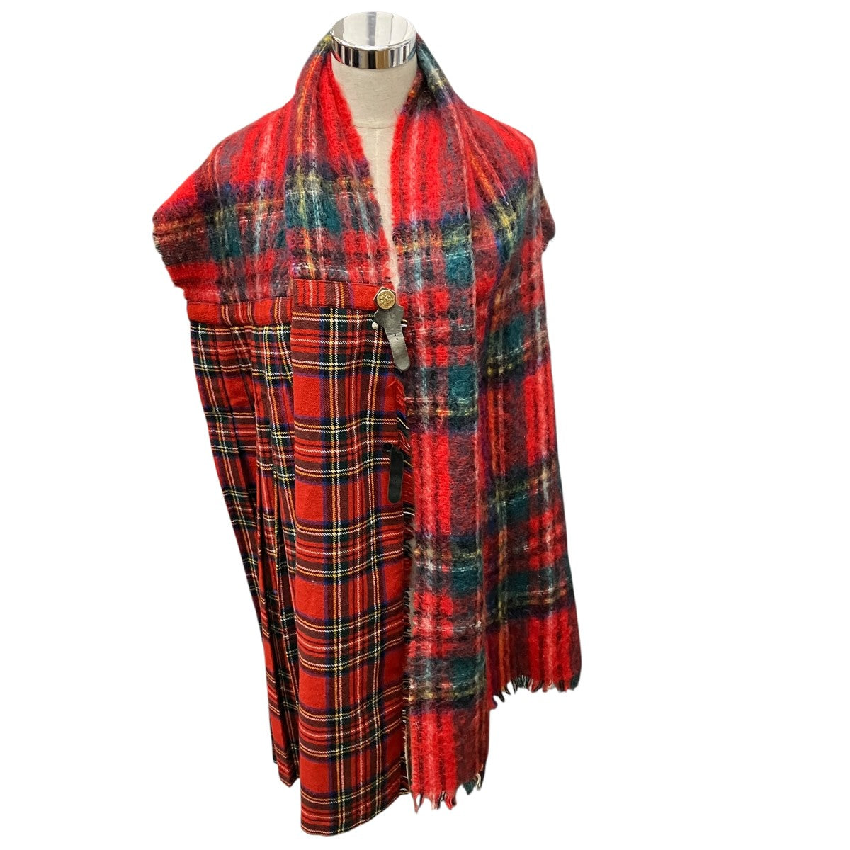 BLESS MohairskirtscarfモヘヤスカートマフラーVA202 古着・中古-5枚目のアイテム画像