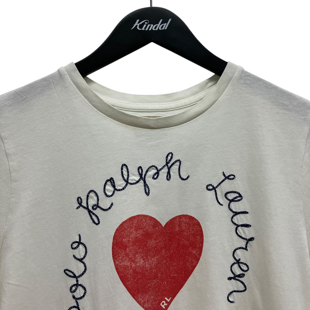 Logo embroidery T-shirtプリントTシャツ211827902001
