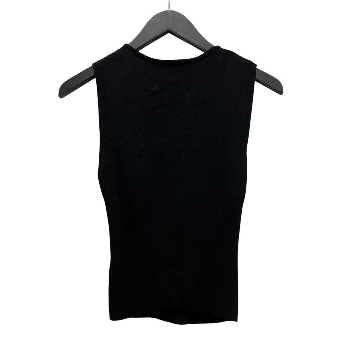 Moon Jewelry Knit Open Neck Topsムーンジュエリーオープンネックタンクトップ