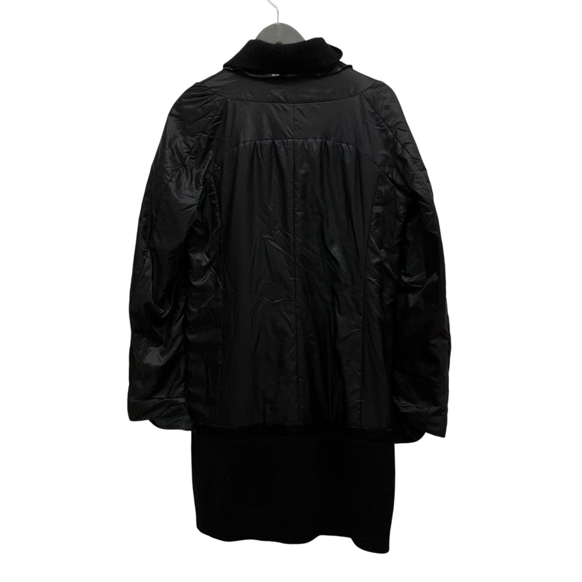 UNDERCOVER 09AWナイロン切り替えジップアップニットジャケットD1103 古着・中古-2枚目のアイテム画像
