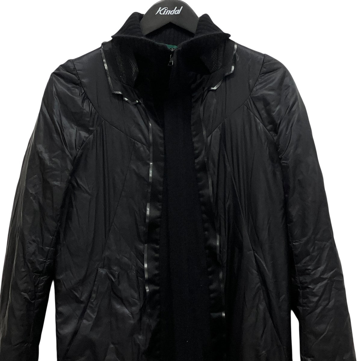 UNDERCOVER 09AWナイロン切り替えジップアップニットジャケットD1103 古着・中古-4枚目のアイテム画像