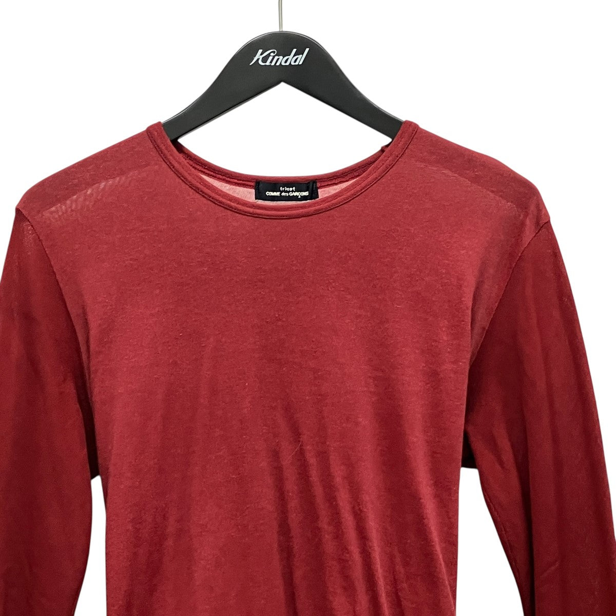 tricot COMME des GARCONS 94SSロングスリーブカットソーTT-040050 古着・中古-3枚目のアイテム画像