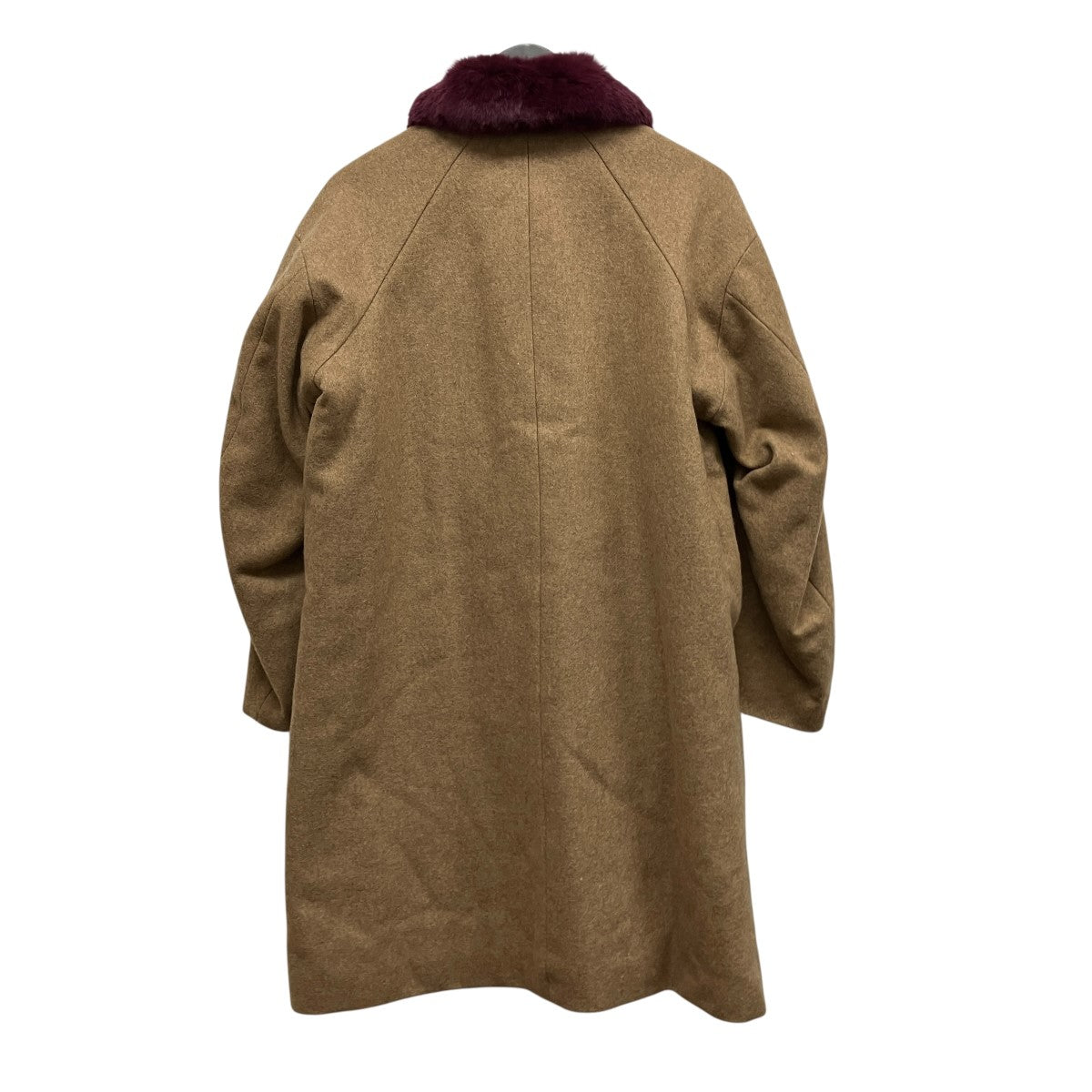 UNDERCOVER 13AWラビットファーカラーステンカラーウールコートL1302-2 古着・中古-2枚目のアイテム画像
